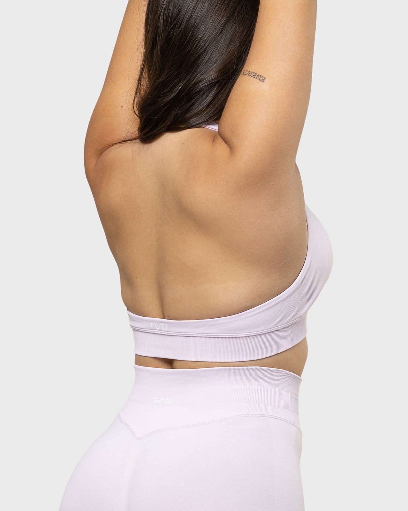 FORJ | Sculpt Short Bra Baby Pink