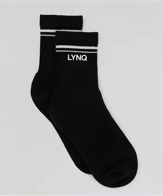 The Lynq Silk Socks Long "White"